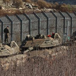Israelische Truppen in den Golanhöhen an der Grenze zu Syrien