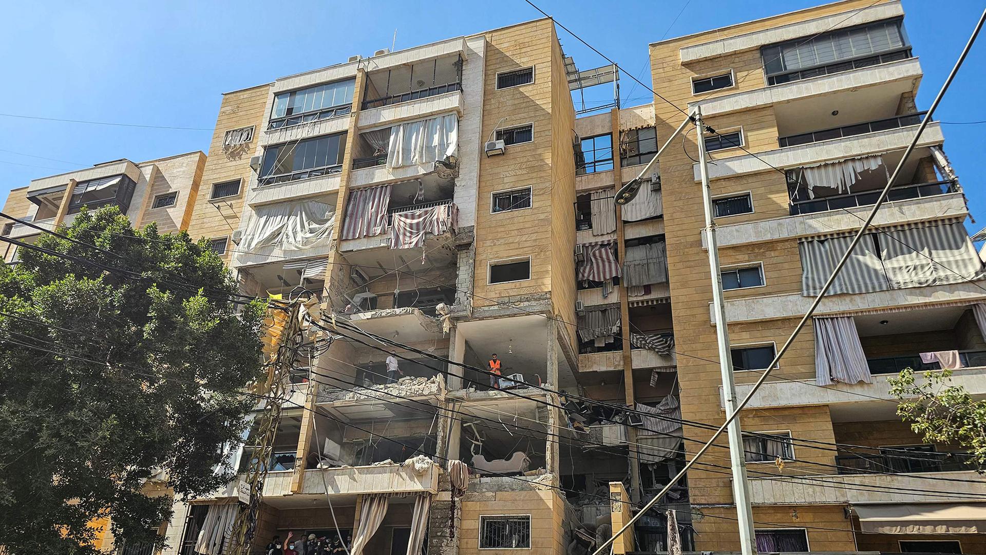 Israel greift erneut Hisbollah-Ziele in Beirut an