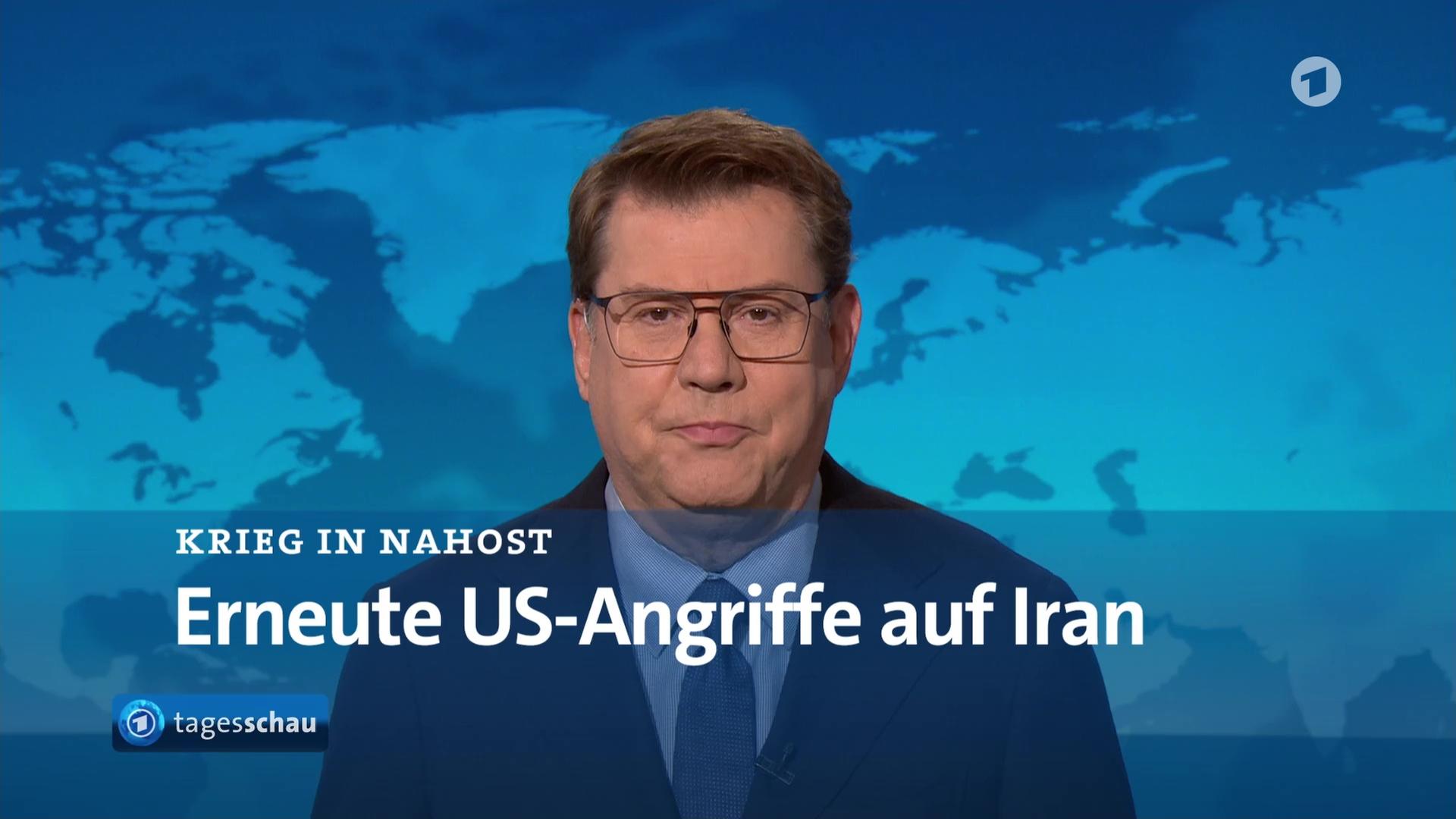 Krieg in Nahost: Erneute US-Angriffe auf Iran