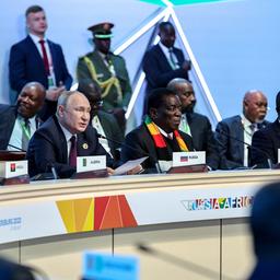 Wladimir Putin und afrikanische Staatschefs