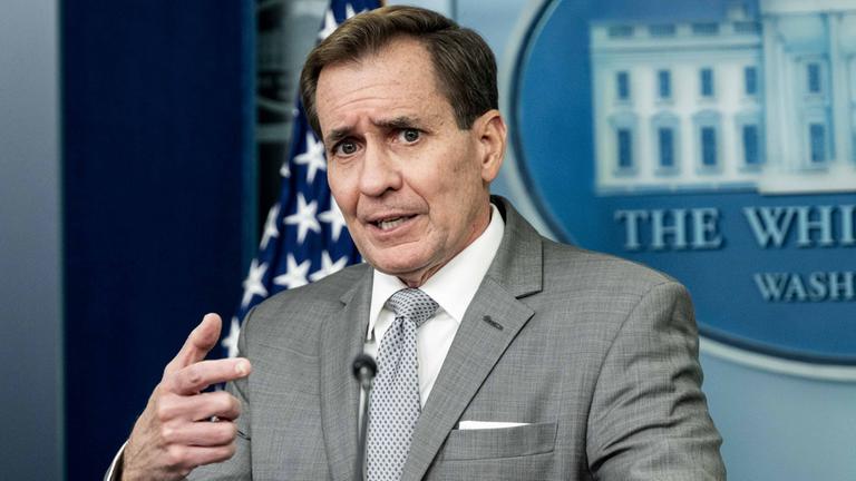 US-Sicherheitsberater John Kirby im Weißen Haus.