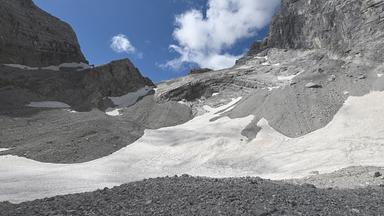 Die Rest des Watzmanngletschers