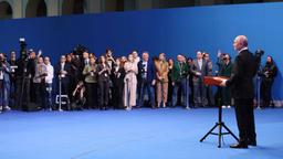 Pressekonferenz des russischen Präsidenten Putin