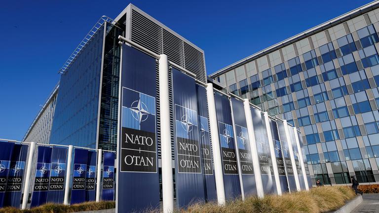 Das NATO-Hauptquartier in Brüssel