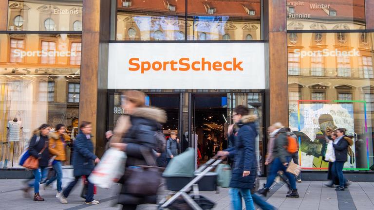 Sportscheck Filiale in München.