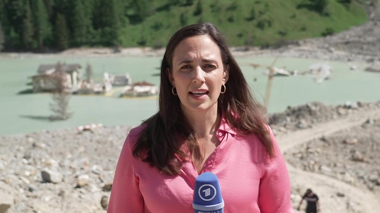 Stefanie Dodt, ARD Genf, zum ersten Jahrestag des Bergsturzes in Blatten