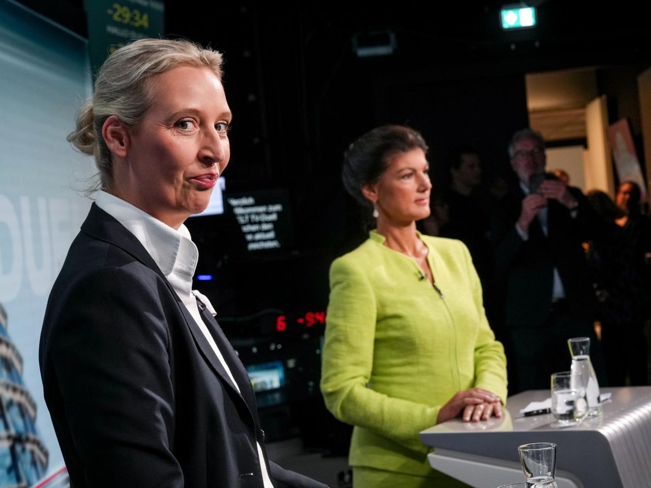 Warum AfD und die Wagenknecht-Partei BSW einander noch brauchen |  tagesschau.de