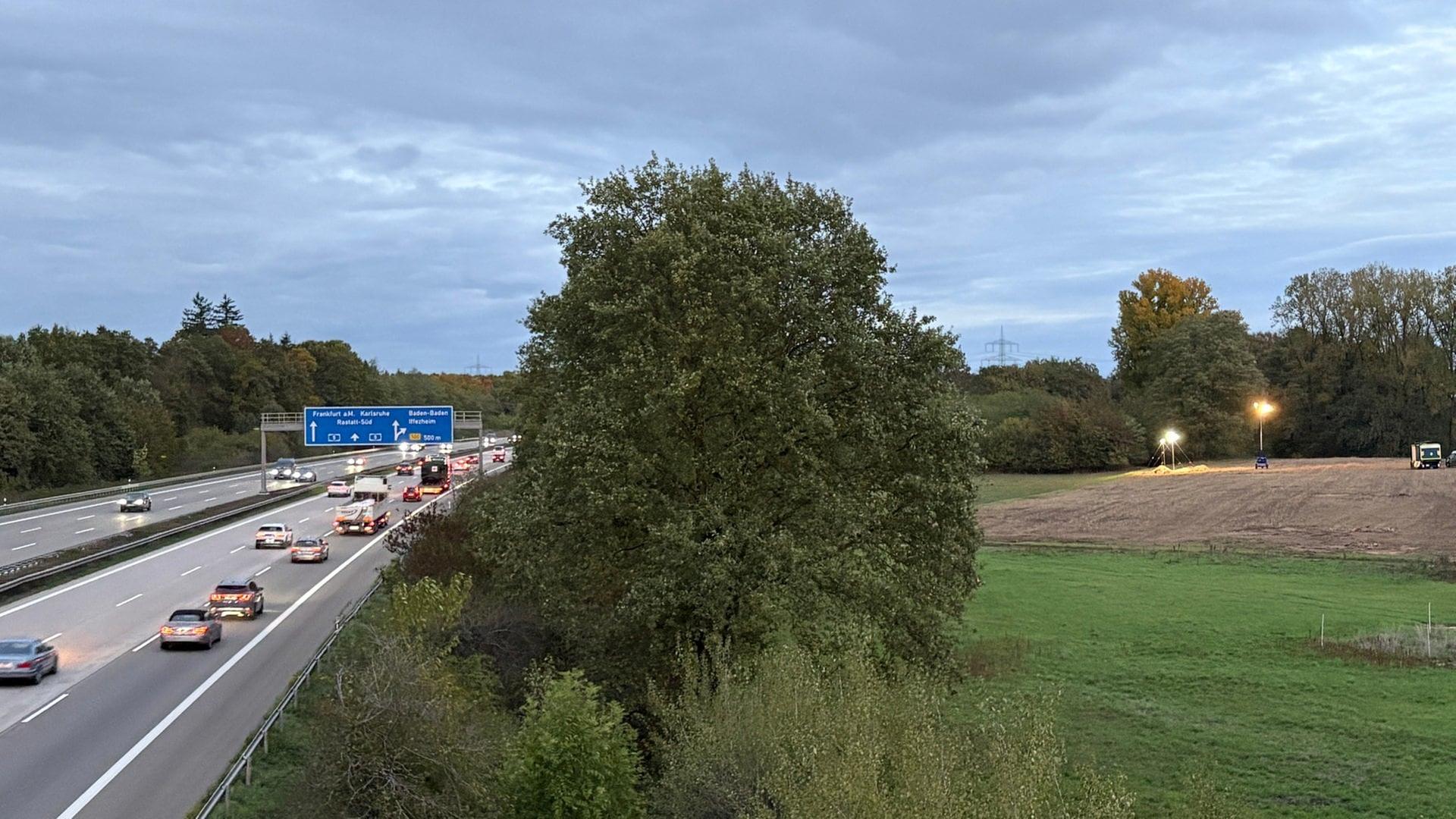 Weltkriegsbombe in Sinzheim entschärft - A5 bei Baden-Baden wieder frei