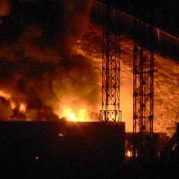 Brand im Militärkomplex Fuerte Tiuna in Caracas am 3. Januar 2026.