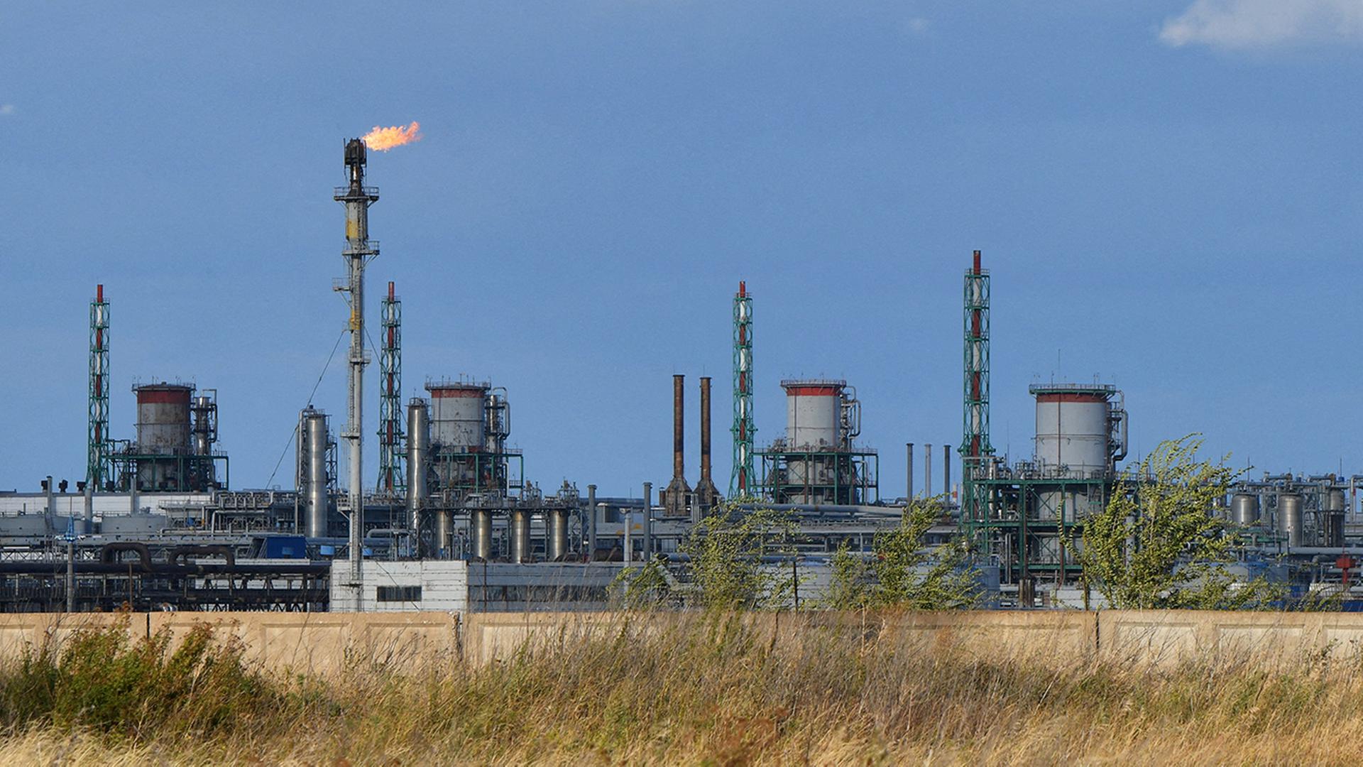 Eine Gazprom-Raffinerie in der Region Orenburg, Russland | REUTERS