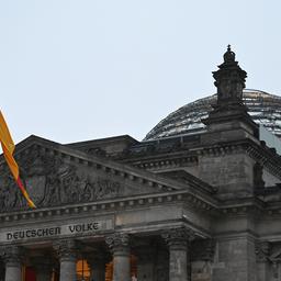 Blick auf das Reichstagsgebäude in Berlin.