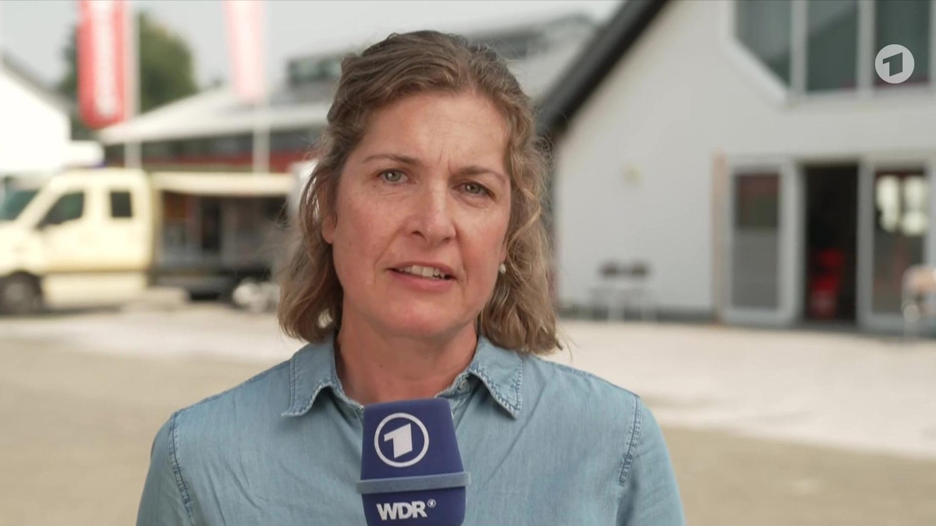 Marion Kerstholt, WDR, mit einer aktuellen Einschätzung zur Lage in Monschau