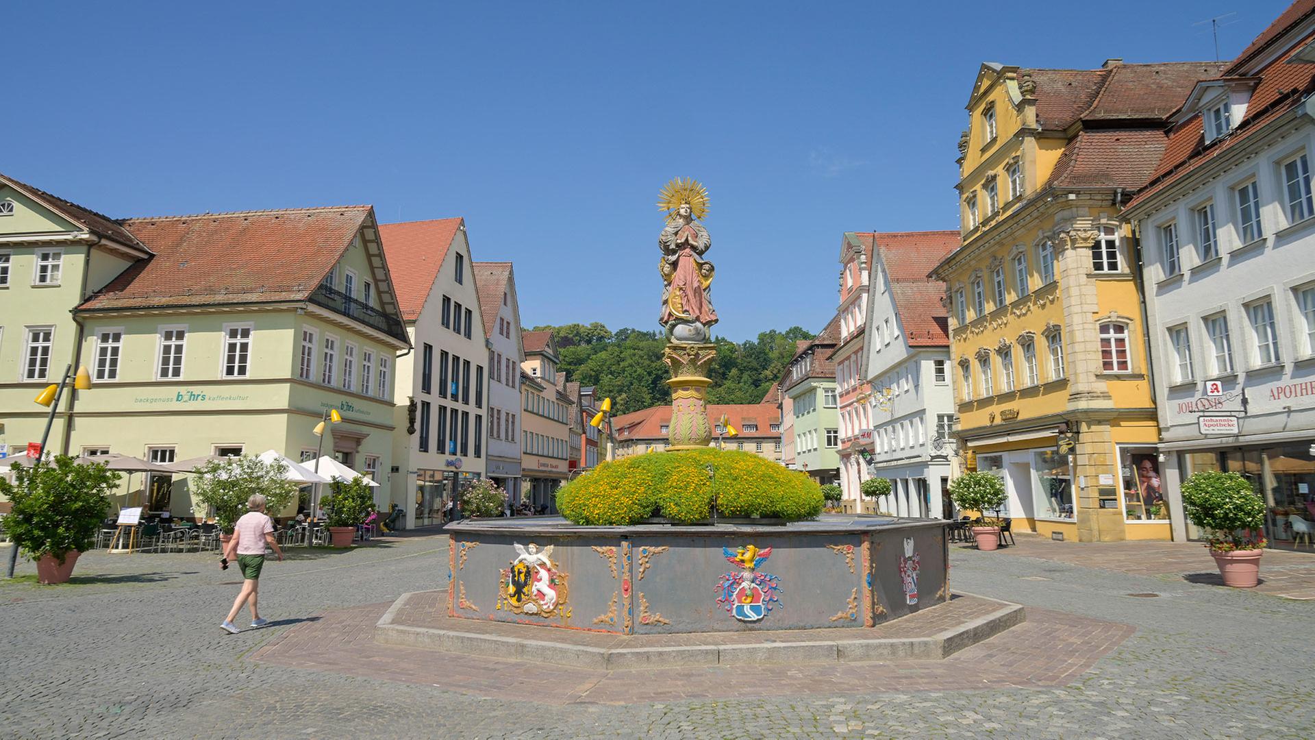 Martplatz in Schwäbisch Gmünd | picture alliance / Schoening