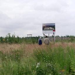 Blick auf das Gelände Thierbach mit HH2E-Schild.