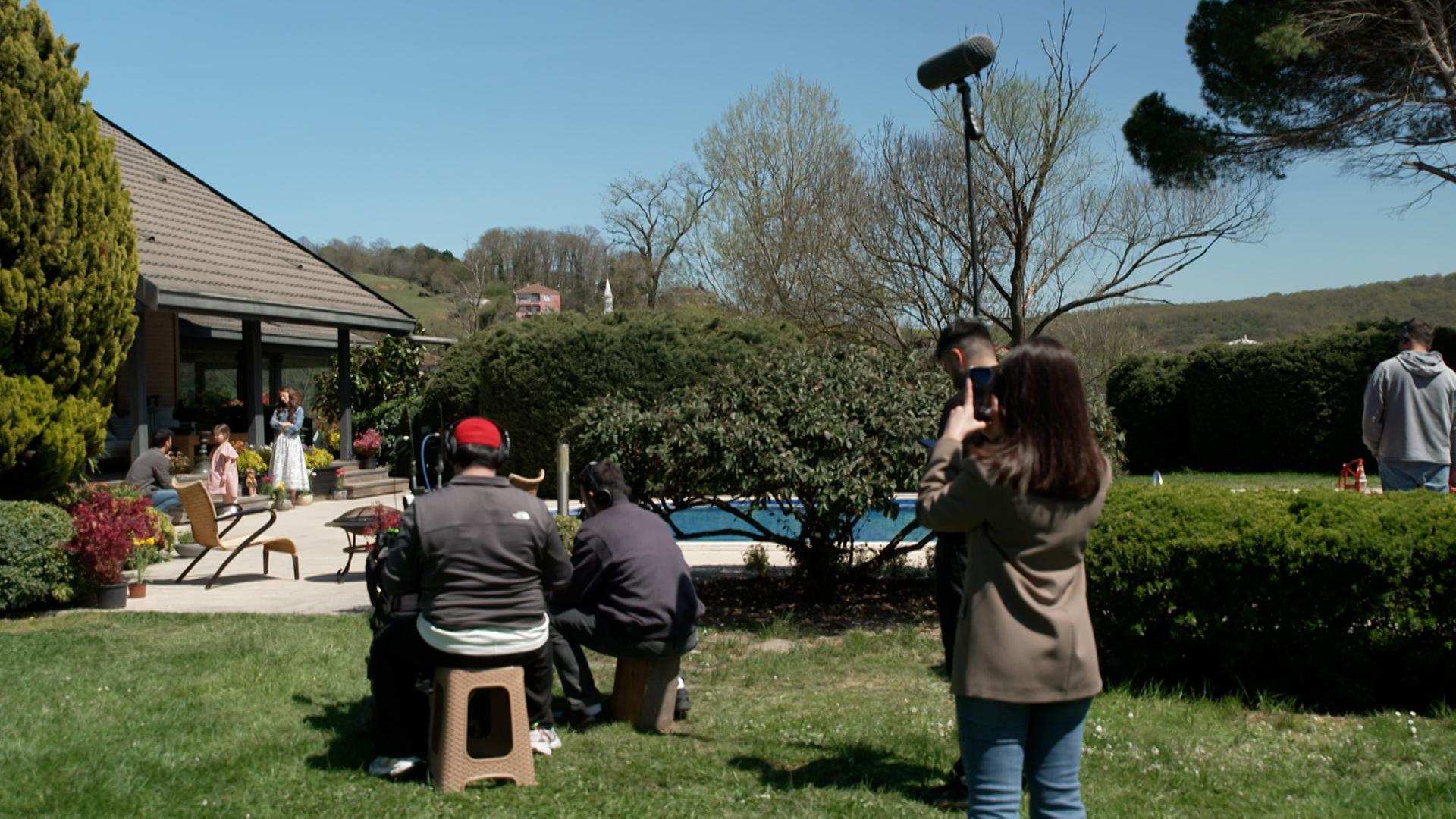 Filmset der türkischen Serie Tutsak Sevda. | ARD Istanbul