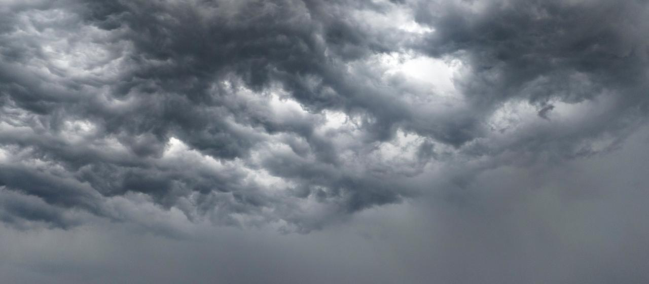 Gewitterwolken
