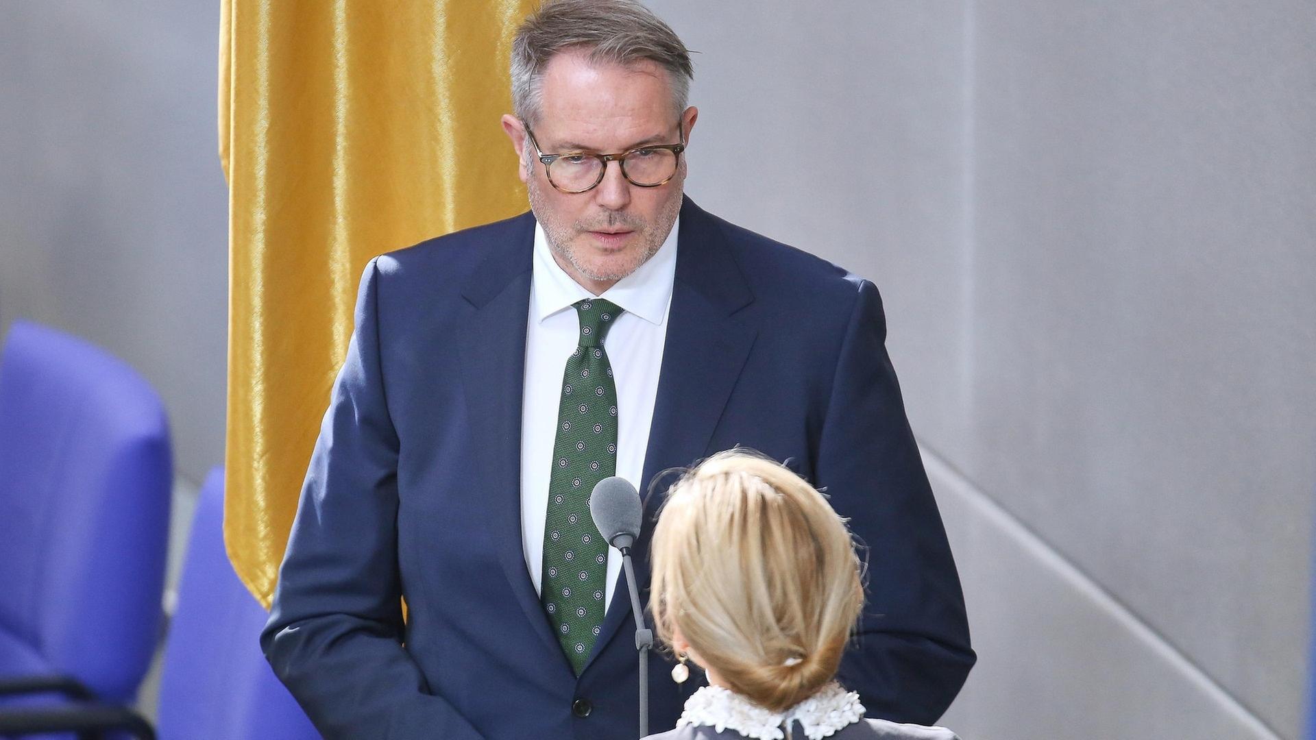 Alexander Schweitzer (SPD) als Bundesarbeitsminister vereidigt | picture-alliance / Reportdienste, dpa Bildfunk, picture alliance / dts-Agentur | dts Nachrichtenagentur GmbH