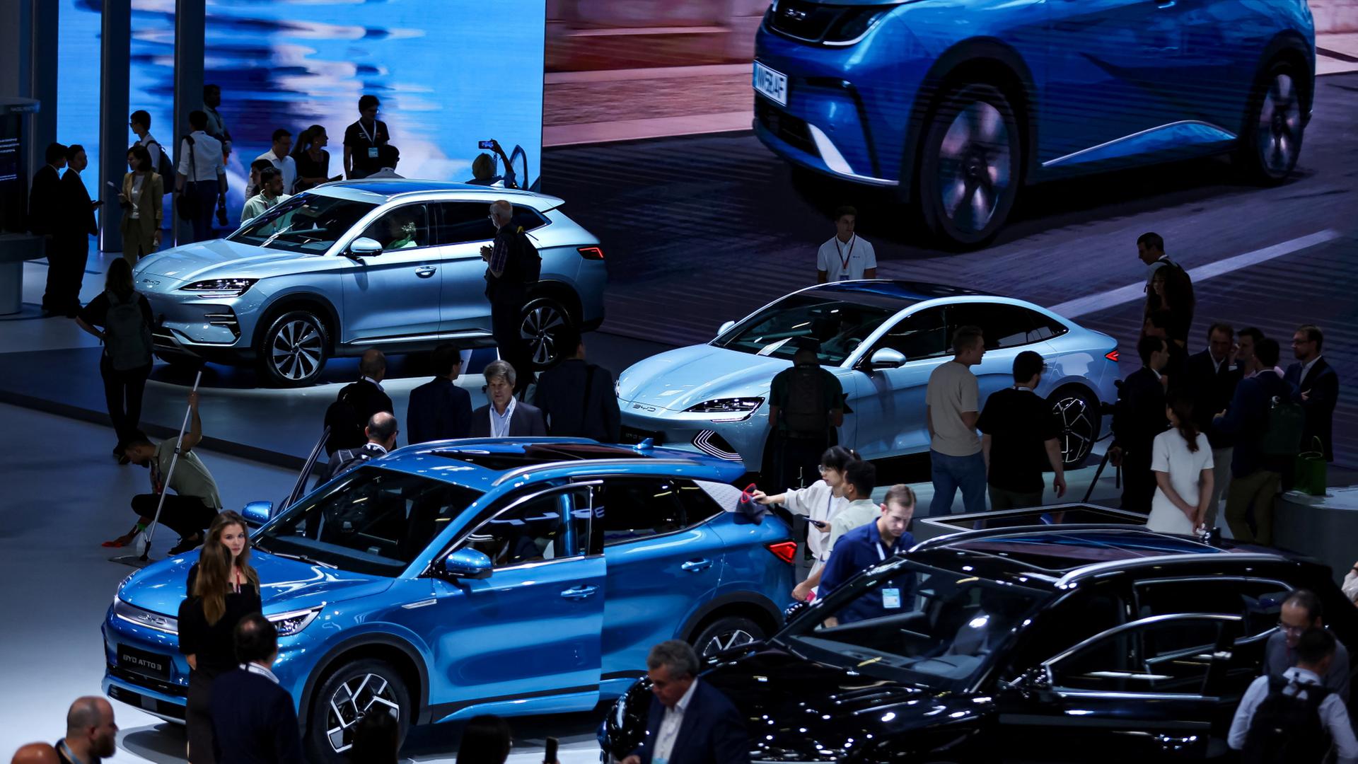 Stand auf der IAA Mobility in München | REUTERS