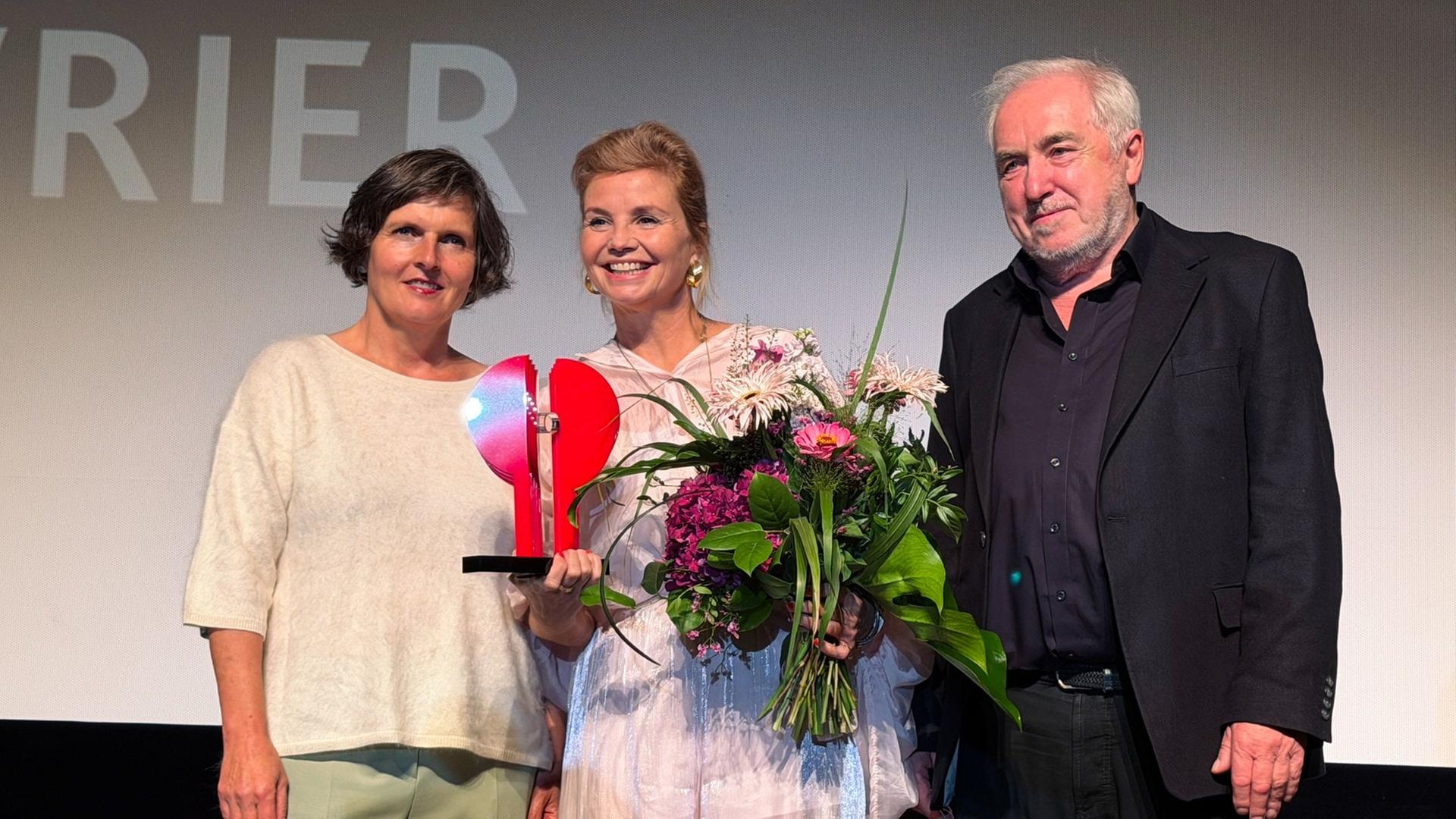 Schauspielerin Annette Frier auf Filmfestival in Ludwigshafen ausgezeichnet