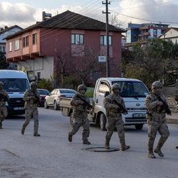 Türkische Gendarmerie-Spezialeinheiten in Yalova