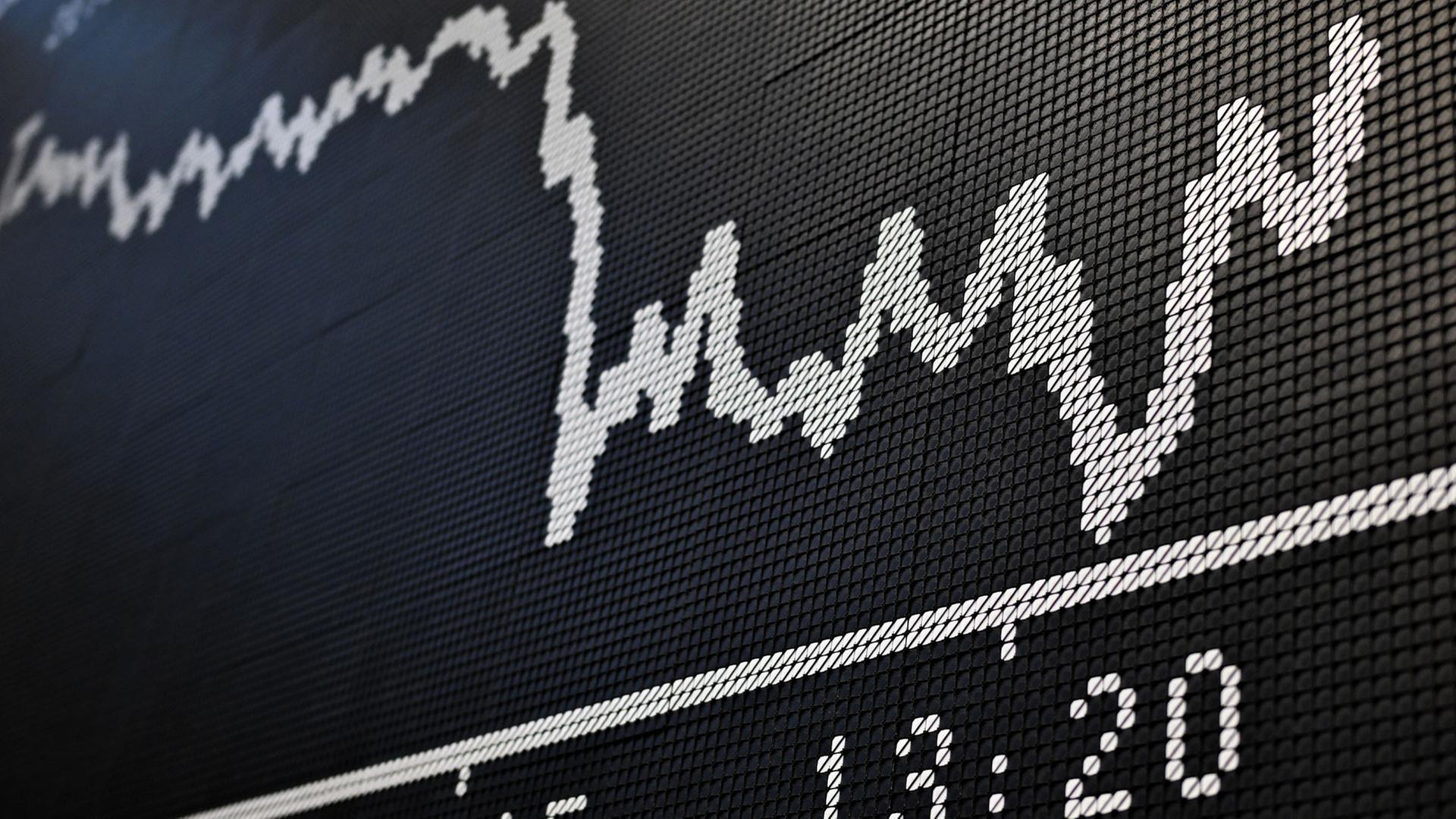 DAX Anzeigetafel der Frankfurter Wertpapierb�rse. | picture alliance/dpa