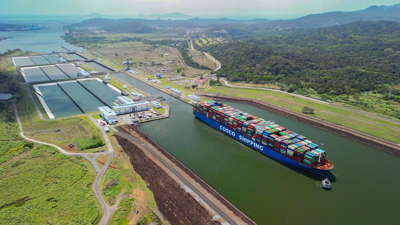 Schiffsverkehr durch Panamakanal wird wegen Trockenheit reduziert