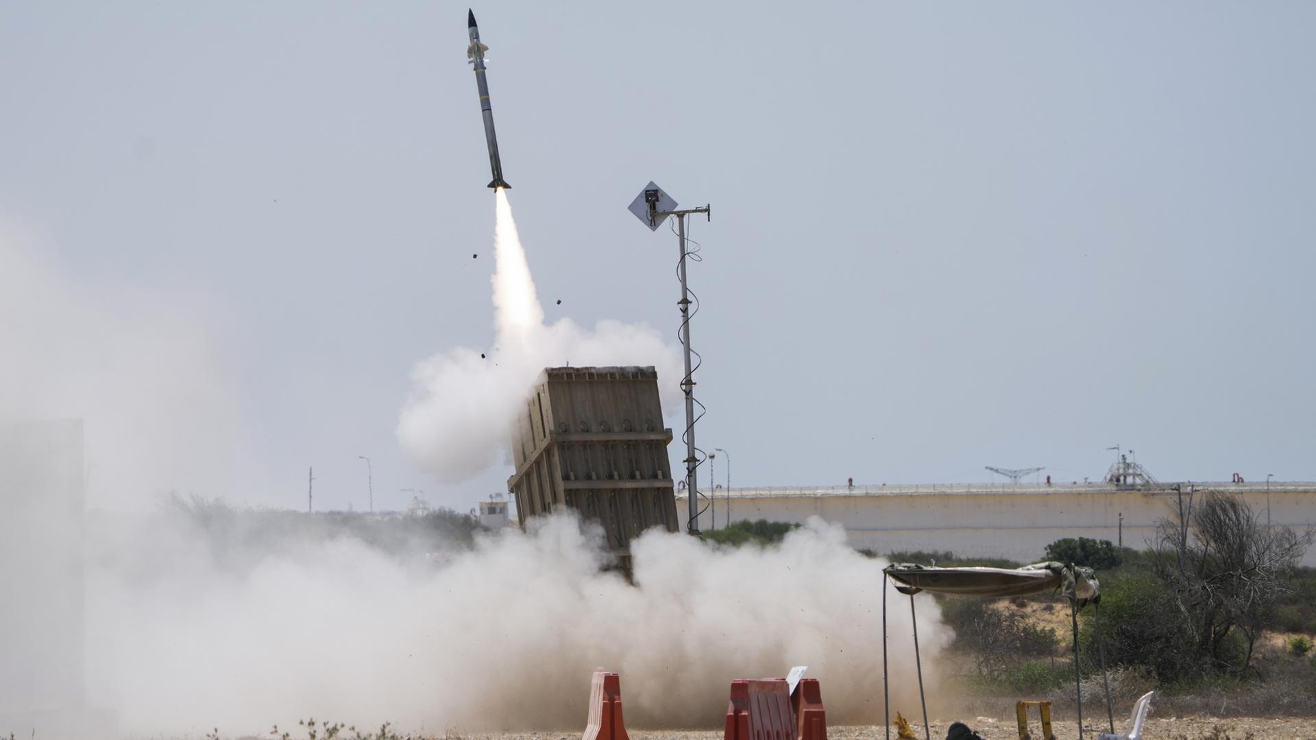 Das israelische Abwehrsystem "Iron Dome" (Archivbild)