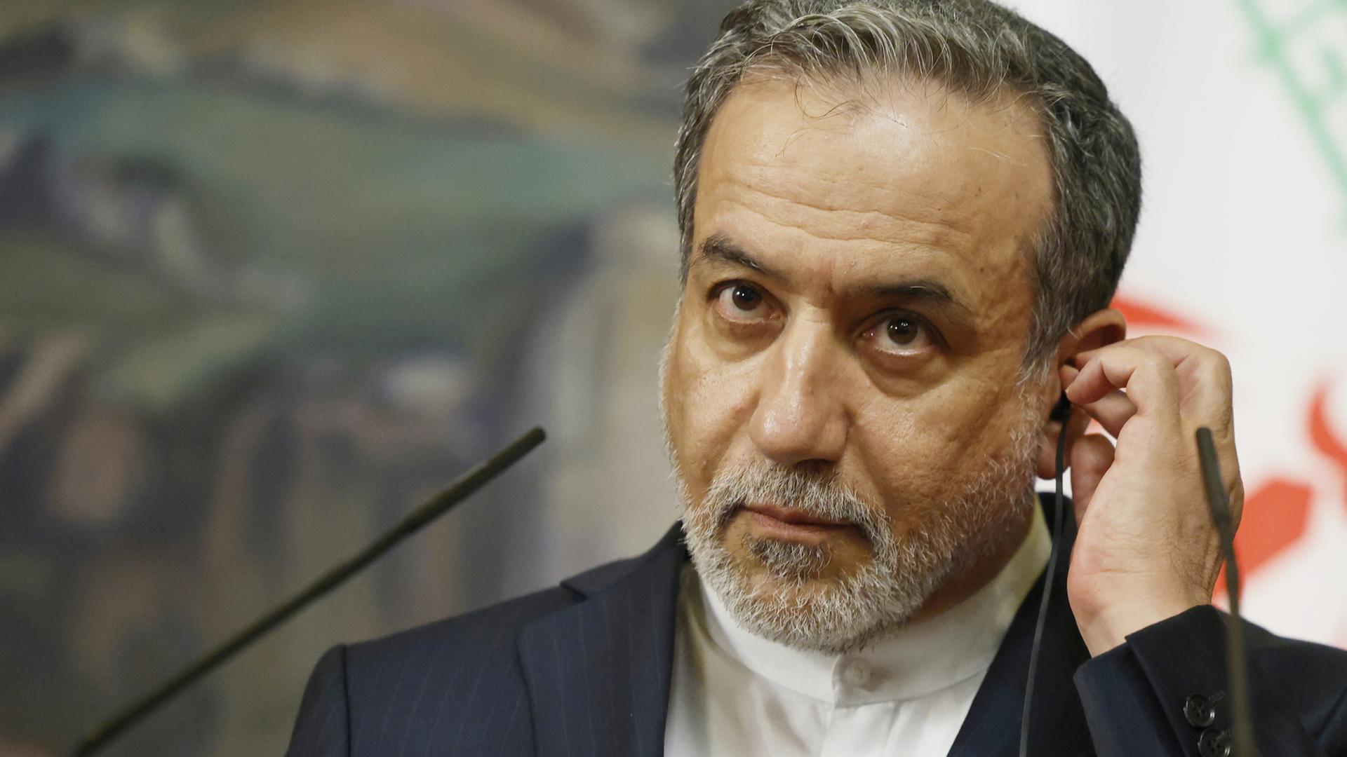 Irans Außenminister Abbas Araghtschi  | dpa