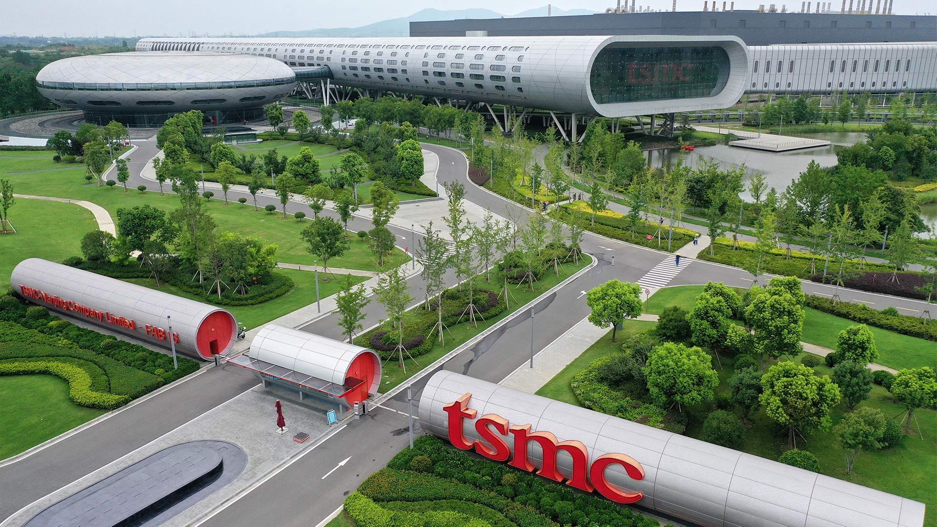Gebäude der Taiwan Semiconductor Manufacturing Company (TSMC) in Nanjing, China. | picture alliance / CFOTO