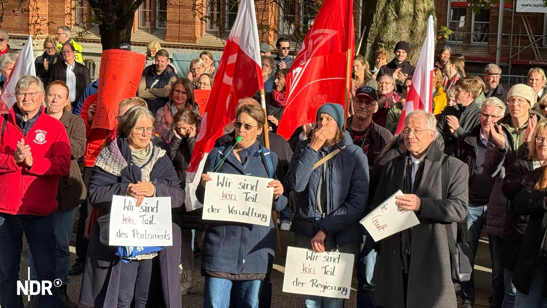 SchleswigHolstein Kiel Proteste gegen geplante Justizreform