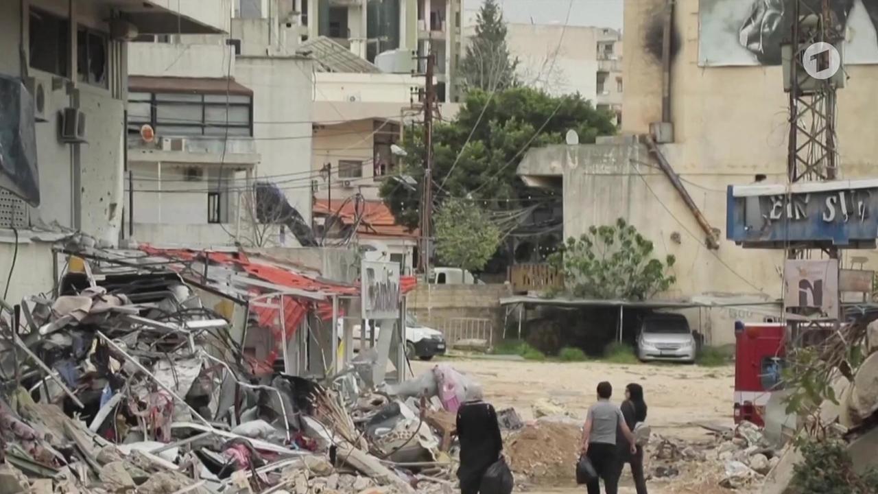 Brüchige Waffenruhe zwischen Israel und Libanon