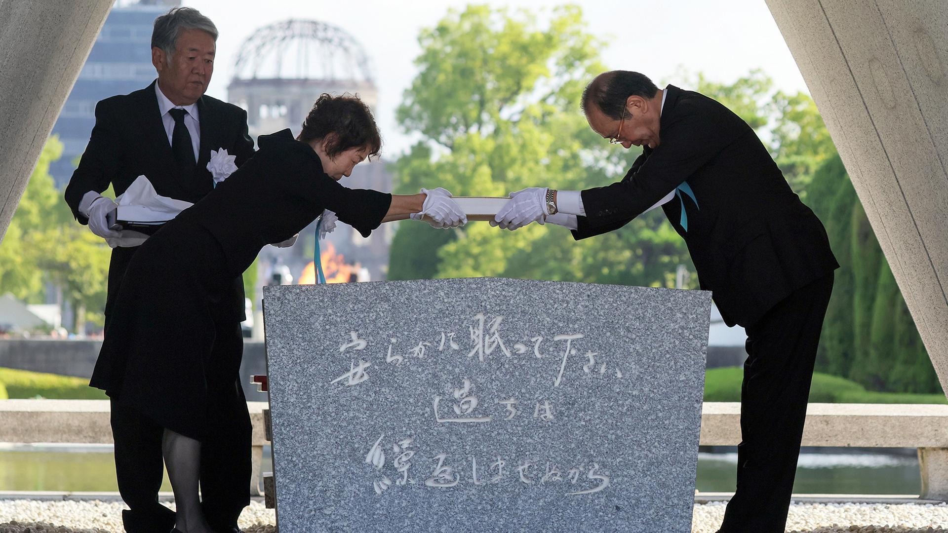 Gedenken an Hiroshima-Opfer: Innehalten in einer Welt des Wettrüstens