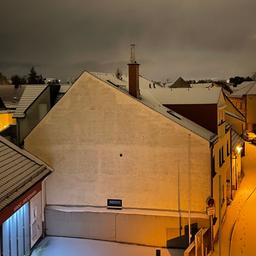 In der Nacht auf den 2. Januar hat es in Mainz geschneit