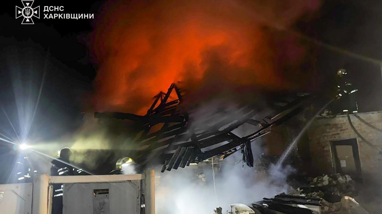 Vier Tote bei russischem Drohnenangriff in Region Charkiw