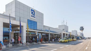 Terminal des Flughafen Athen