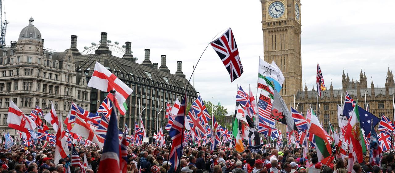 Kundgebung in London