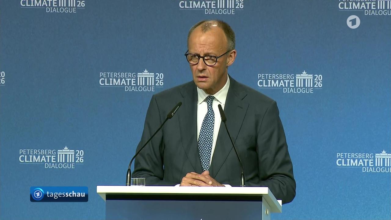 Kanzler Merz bekennt sich zum Klimaschutz bei Petersberger Klimadialog