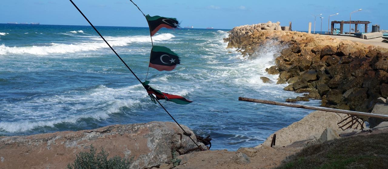 Küste von Libyen
