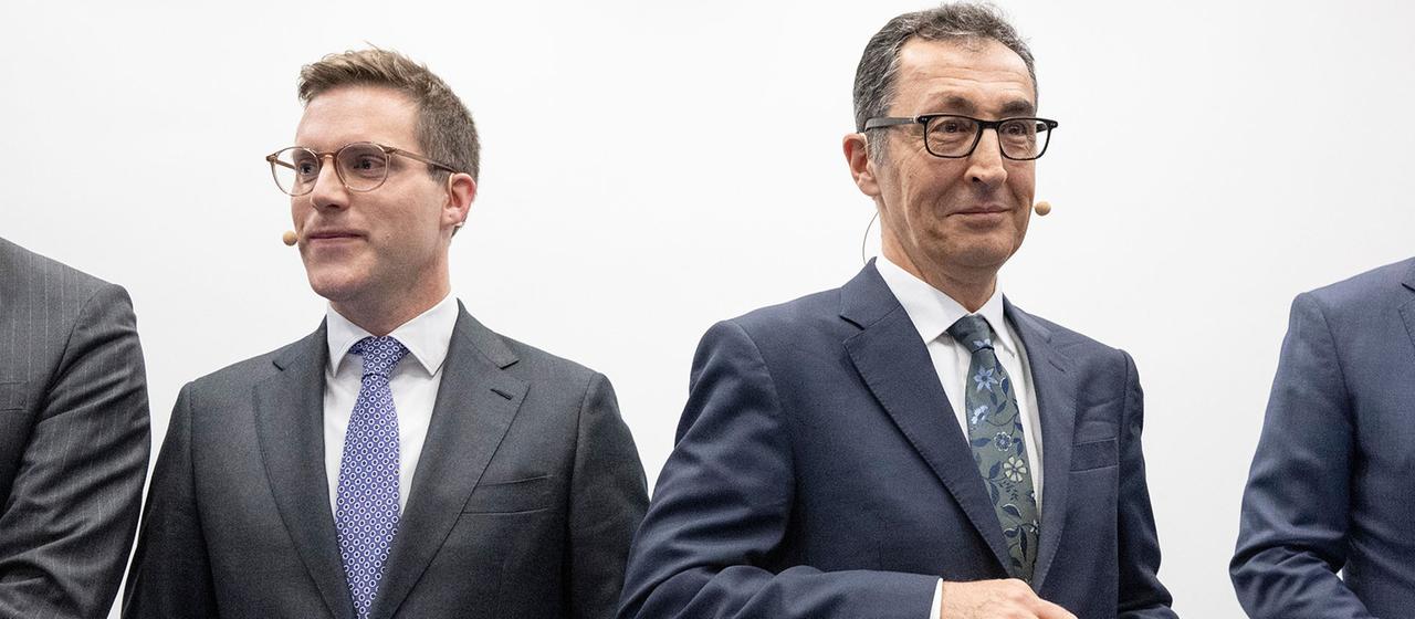 Manuel Hagel und Cem Özdemir