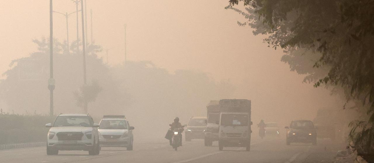 Smog in Neu-Delhi