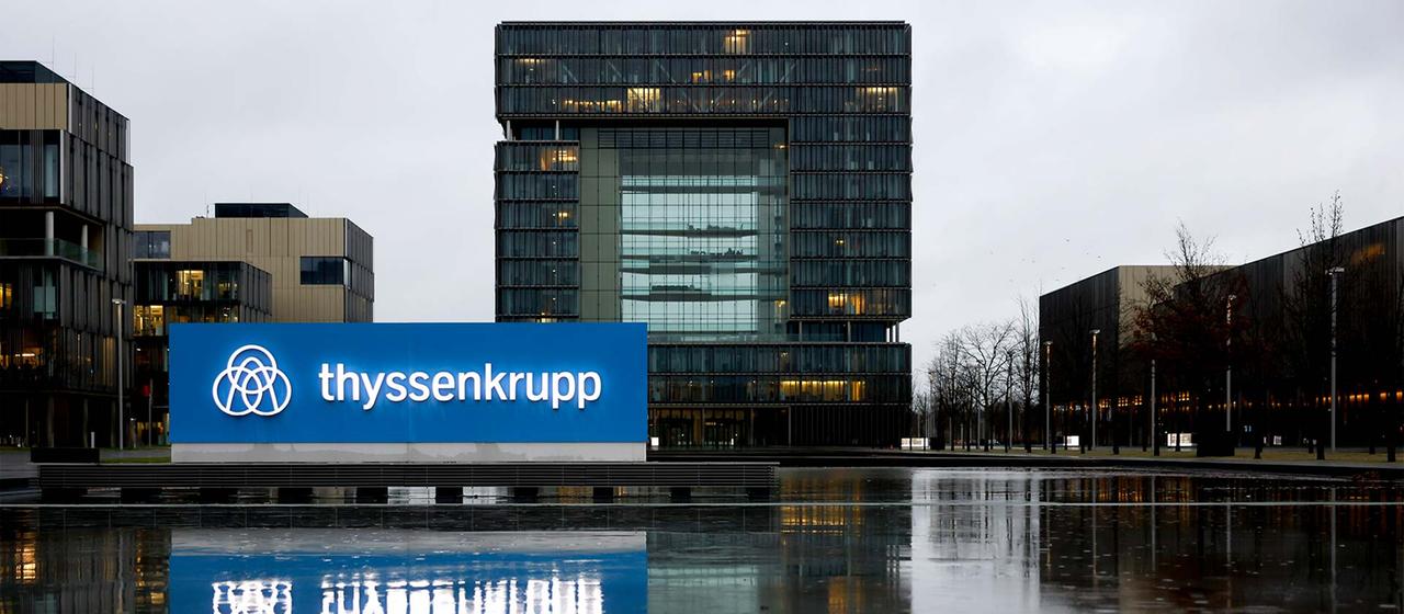 Thyssenkrupp-Hauptverwaltung in Essen.