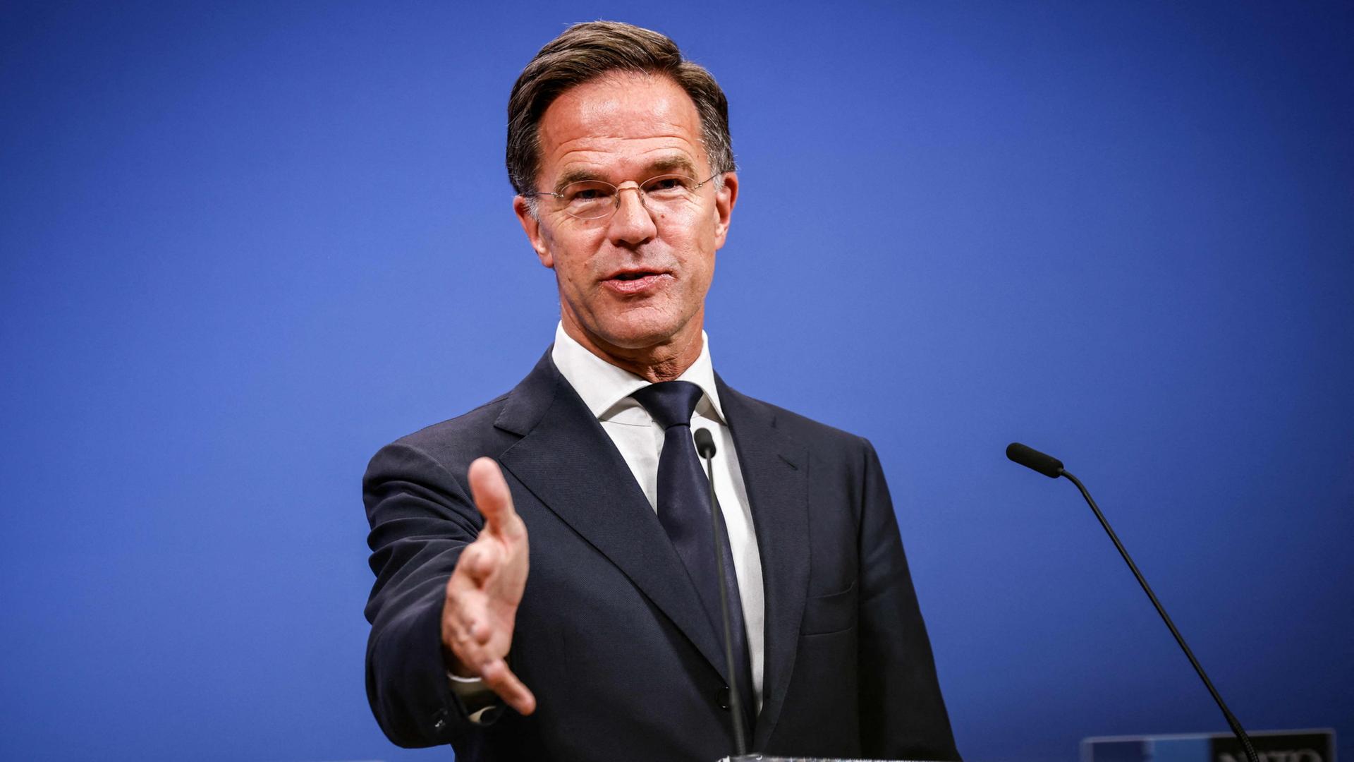 NATO-Generalsekretär Mark Rutte | AFP