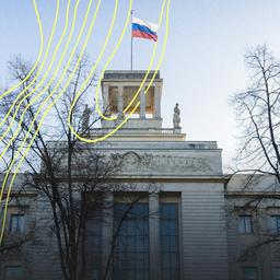 Die Botschaft der Russischen Föderation in Berlin.