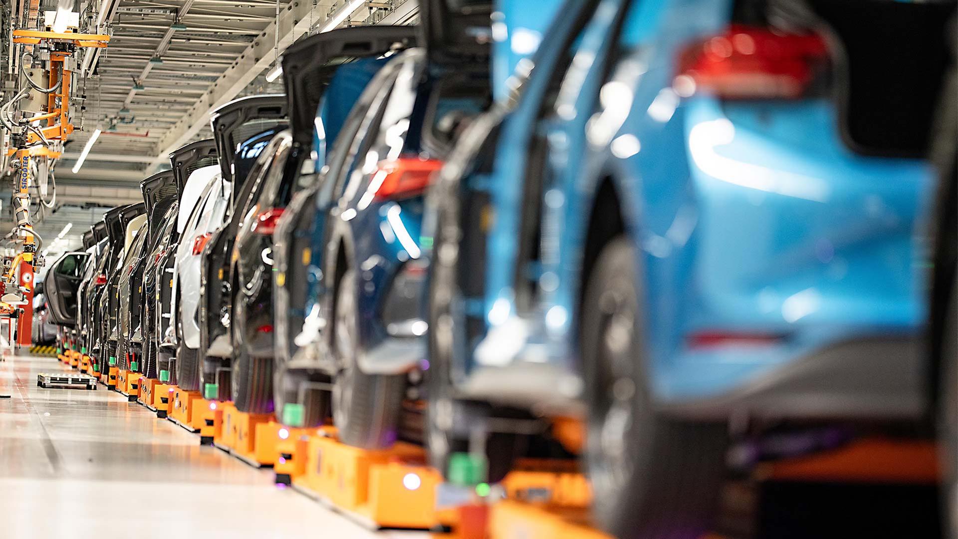 Produktion des E-Auto-Modells ID.3 im Werk Zwickau | picture alliance / Chris Emil Ja