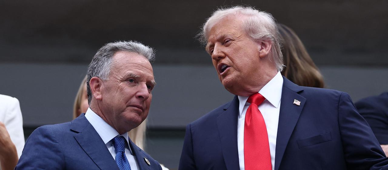 Steve Witkoff und Donald Trump (Archivbild: 7. September 2025)