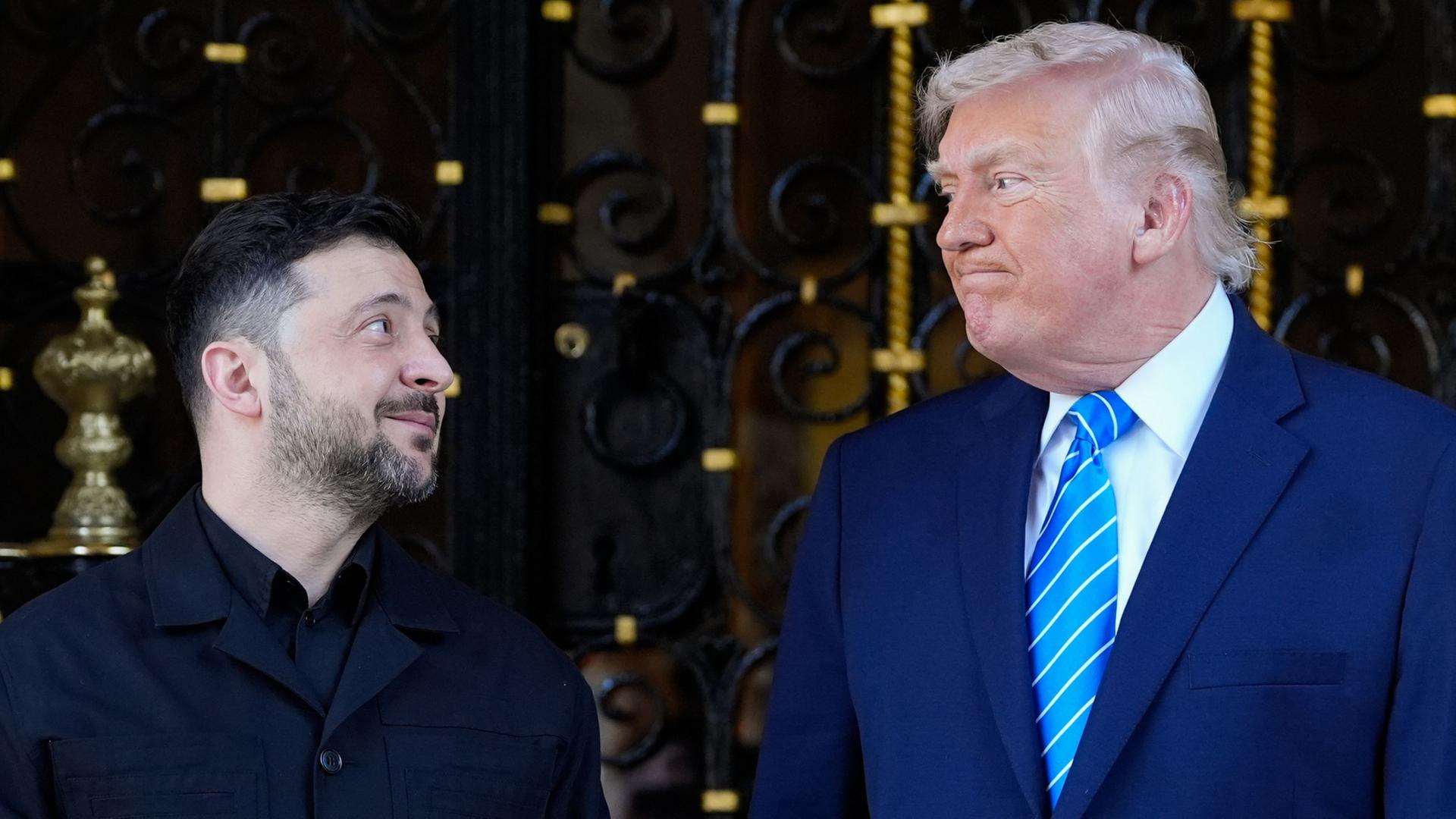 Wolodymyr Selenskyj und Donald Trump | Alex Brandon/AP/dpa