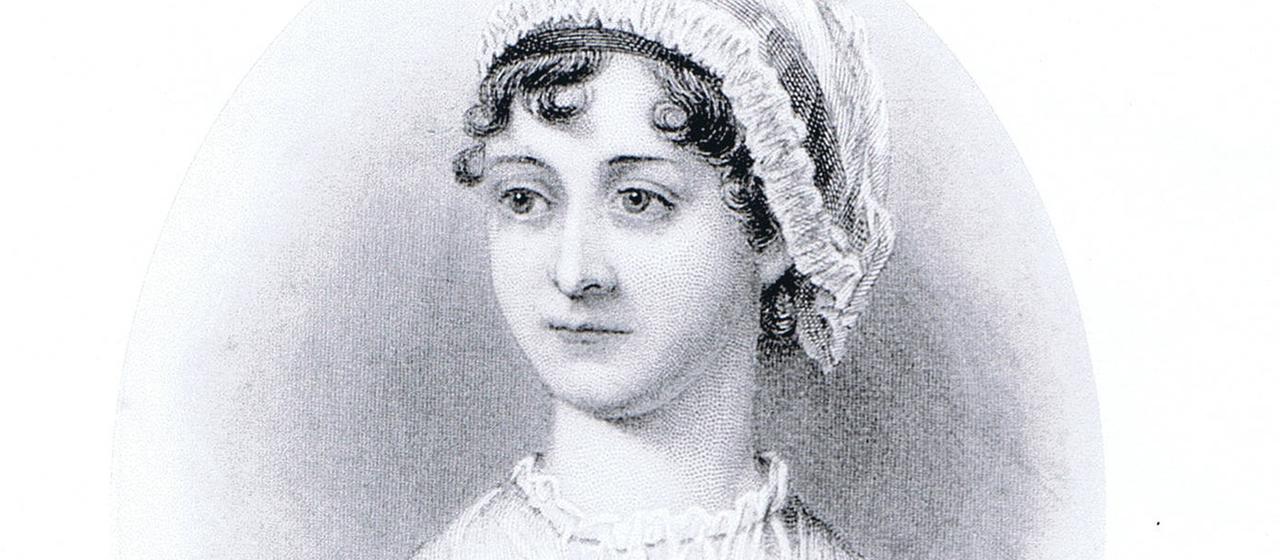 Zeichnung von Jane Austen