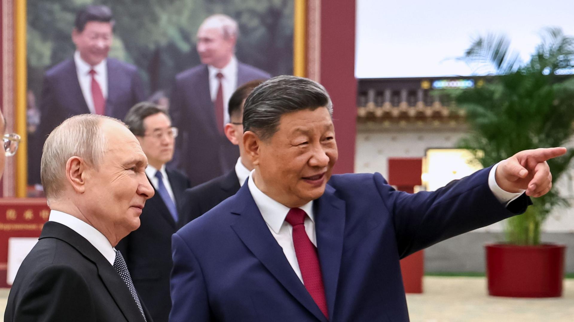 Wladimir Putin und Xi Jinping | Alexander Kazakov/Pool Sputnik K