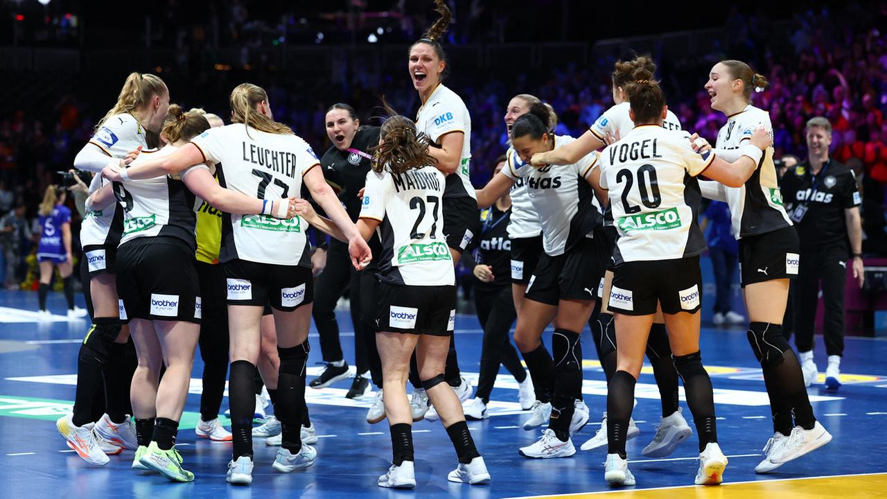 Deutsche Handballerinnen ziehen ins WM-Finale ein