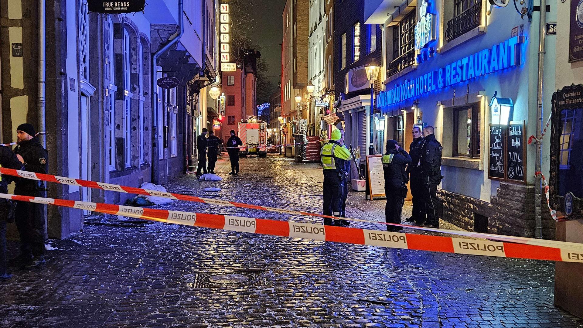 Bewohner soll Explosion in Hotel in Kölner Altstadt verursacht haben